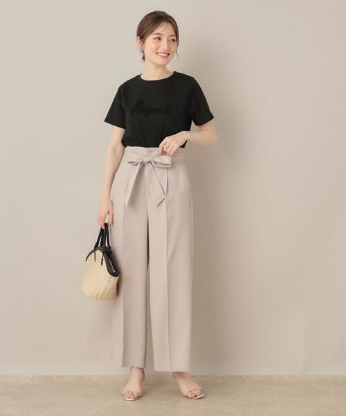 Couture Brooch / クチュールブローチ Tシャツ | テープ刺繍ロゴT | 詳細11