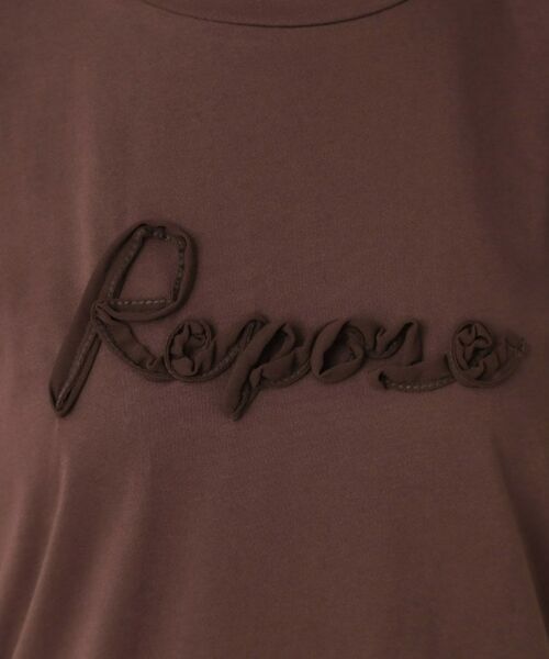 Couture Brooch / クチュールブローチ Tシャツ | テープ刺繍ロゴT | 詳細21