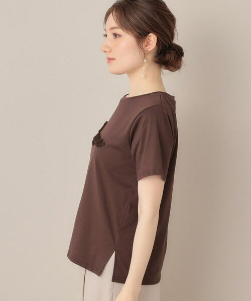 Couture Brooch / クチュールブローチ Tシャツ | テープ刺繍ロゴT | 詳細23