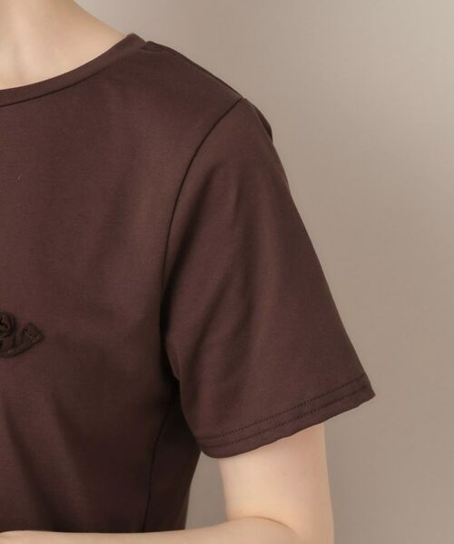 Couture Brooch / クチュールブローチ Tシャツ | テープ刺繍ロゴT | 詳細26