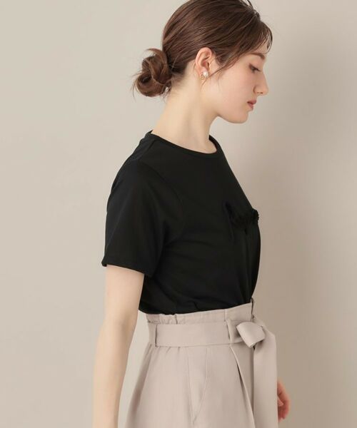 Couture Brooch / クチュールブローチ Tシャツ | テープ刺繍ロゴT | 詳細9