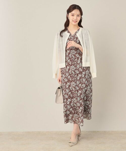 Couture Brooch / クチュールブローチ カーディガン・ボレロ | LEVITAシアージップアップブルゾン | 詳細1