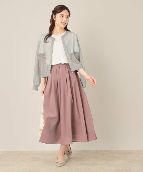 Couture Brooch / クチュールブローチ カーディガン・ボレロ | LEVITAシアージップアップブルゾン | 詳細13