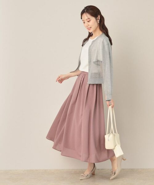 Couture Brooch / クチュールブローチ カーディガン・ボレロ | LEVITAシアージップアップブルゾン | 詳細14