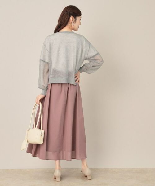 Couture Brooch / クチュールブローチ カーディガン・ボレロ | LEVITAシアージップアップブルゾン | 詳細15