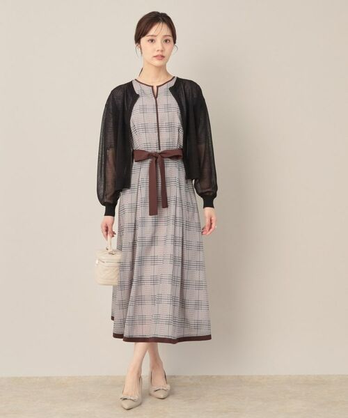 Couture Brooch / クチュールブローチ カーディガン・ボレロ | LEVITAシアージップアップブルゾン | 詳細19