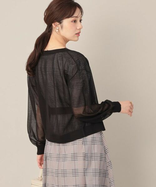 Couture Brooch / クチュールブローチ カーディガン・ボレロ | LEVITAシアージップアップブルゾン | 詳細24