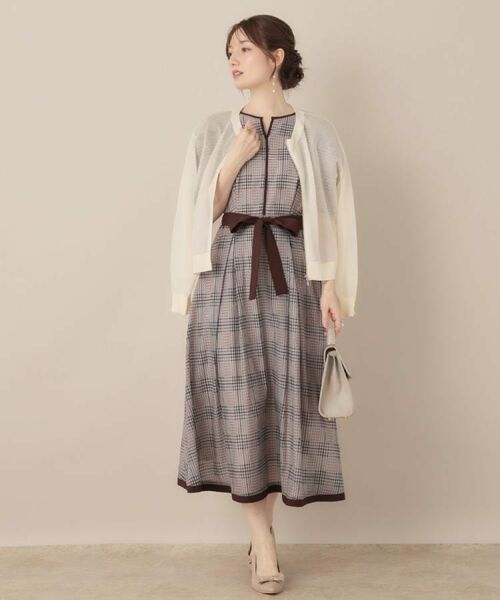 Couture Brooch / クチュールブローチ カーディガン・ボレロ | LEVITAシアージップアップブルゾン | 詳細8