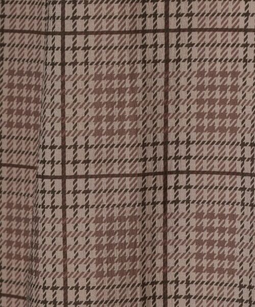 Couture Brooch / クチュールブローチ ミニ丈・ひざ丈ワンピース | 【美シルエット・5分袖】シアーチェックオーガンワンピース | 詳細19