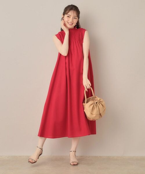 Couture Brooch / クチュールブローチ ロング・マキシ丈ワンピース | アソートシャーリングシャツワンピース | 詳細11