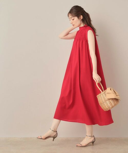 Couture Brooch / クチュールブローチ ロング・マキシ丈ワンピース | アソートシャーリングシャツワンピース | 詳細12