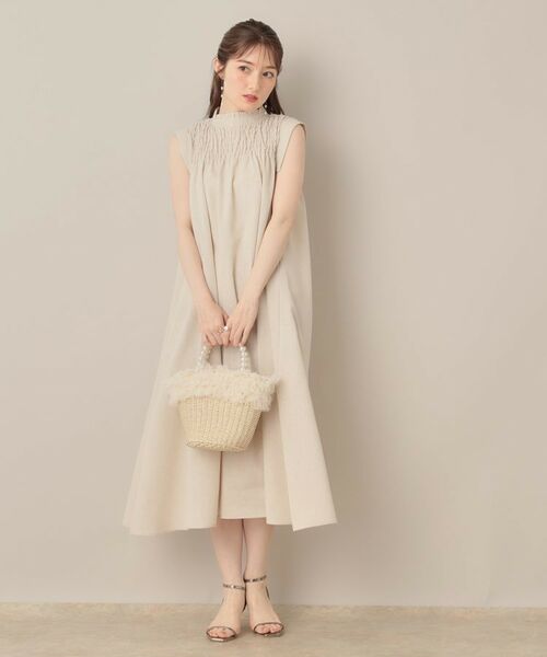 Couture Brooch / クチュールブローチ ロング・マキシ丈ワンピース | アソートシャーリングシャツワンピース | 詳細25