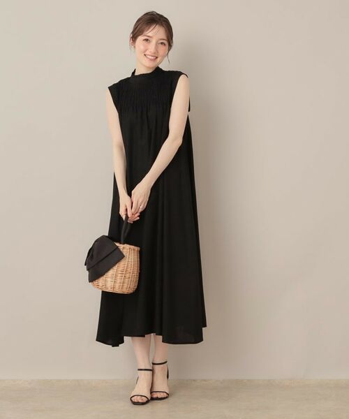 Couture Brooch / クチュールブローチ ロング・マキシ丈ワンピース | アソートシャーリングシャツワンピース | 詳細4