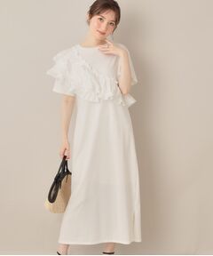 Couture Brooch / クチュールブローチ ロング・マキシ丈ワンピース | アシメフリルTシャツワンピース