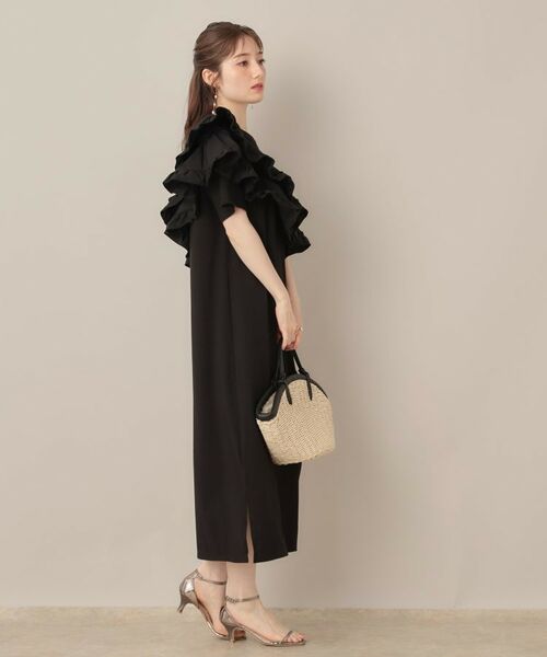 Couture Brooch / クチュールブローチ ロング・マキシ丈ワンピース | アシメフリルTシャツワンピース | 詳細12