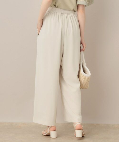 Couture Brooch / クチュールブローチ パンツ | 【マルチデザイン・楽ちん】フェイクパール リラックスワイドパンツ | 詳細6