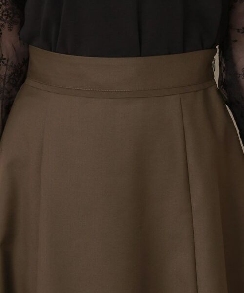 Couture Brooch / クチュールブローチ スカート | 【マシンウォッシャブル・美シルエット】裾シアーフレアスカート | 詳細27