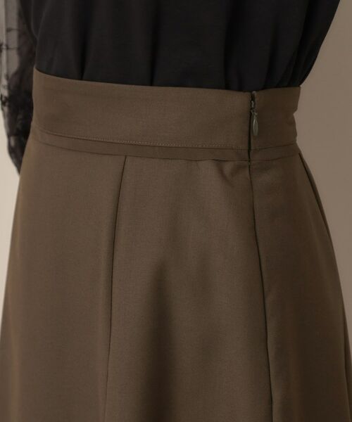 Couture Brooch / クチュールブローチ スカート | 【マシンウォッシャブル・美シルエット】裾シアーフレアスカート | 詳細28