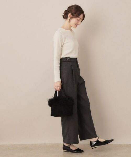 Couture Brooch / クチュールブローチ ハンドバッグ | ボアチュールデザインバッグ | 詳細12