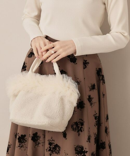 Couture Brooch / クチュールブローチ ハンドバッグ | ボアチュールデザインバッグ | 詳細9