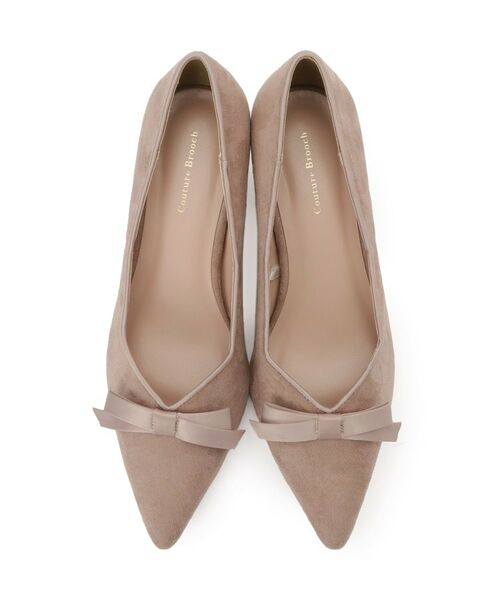 Couture Brooch / クチュールブローチ パンプス | カットパイピングリボンパンプス | 詳細4