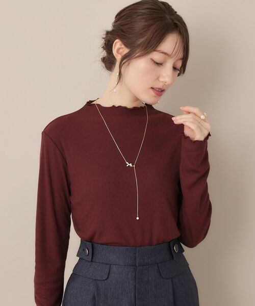 Couture Brooch / クチュールブローチ ネックレス・ペンダント・チョーカー | リボンモチーフラリエットネックレス | 詳細4