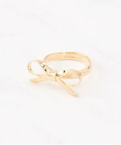Couture Brooch / クチュールブローチ リング | ノットリボンゴールドリング
