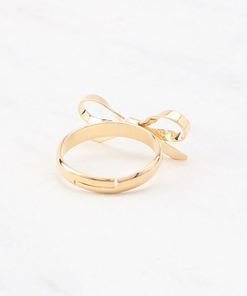 Couture Brooch / クチュールブローチ リング | ノットリボンゴールドリング | 詳細2