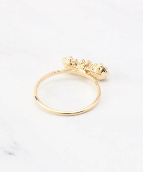 Couture Brooch / クチュールブローチ リング | パール調モチーフゴールドリング | 詳細2