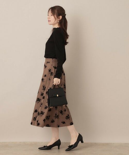 Couture Brooch / クチュールブローチ カットソー | 【ほんのりシアー・きれいめ】サステナブル テレコインナートップス | 詳細12