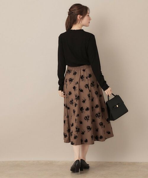 Couture Brooch / クチュールブローチ カットソー | 【ほんのりシアー・きれいめ】サステナブル テレコインナートップス | 詳細13