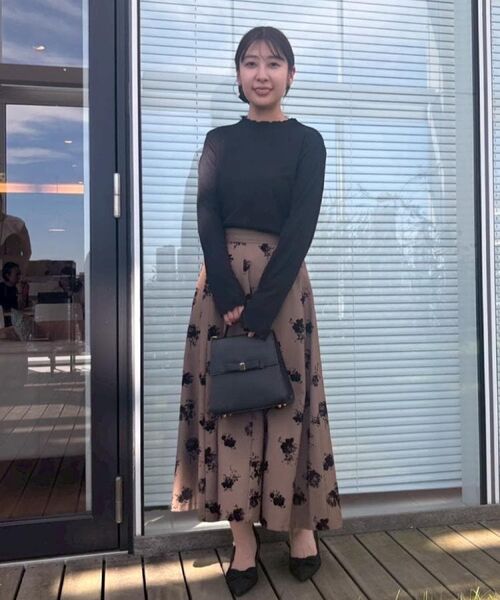 Couture Brooch / クチュールブローチ カットソー | 【ほんのりシアー・きれいめ】サステナブル テレコインナートップス | 詳細19