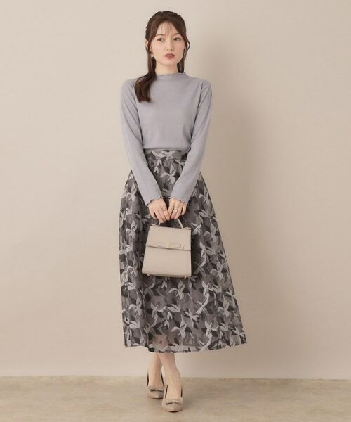 Couture Brooch / クチュールブローチ カットソー | 【ほんのりシアー・きれいめ】サステナブル テレコインナートップス | 詳細23