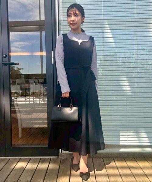 Couture Brooch / クチュールブローチ カットソー | 【ほんのりシアー・きれいめ】サステナブル テレコインナートップス | 詳細29