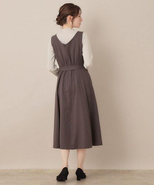 Couture Brooch / クチュールブローチ カットソー | 【ほんのりシアー・きれいめ】サステナブル テレコインナートップス | 詳細3