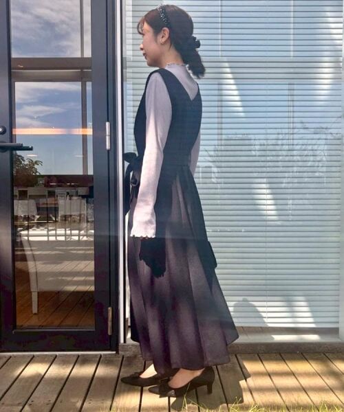 Couture Brooch / クチュールブローチ カットソー | 【ほんのりシアー・きれいめ】サステナブル テレコインナートップス | 詳細30