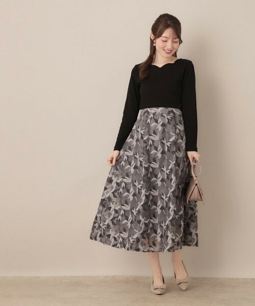 Couture Brooch / クチュールブローチ カットソー | 【マシンウォッシャブル・通勤・大人可愛い】ハートネックテレコプルオーバー | 詳細9