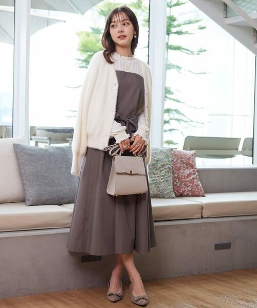 Couture Brooch / クチュールブローチ ニット・セーター | 【ふわふわ/前後2WAY】フェザーカーディトップス | 詳細15