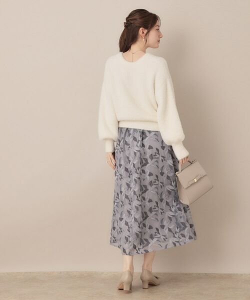 Couture Brooch / クチュールブローチ ニット・セーター | 【ふわふわ/前後2WAY】フェザーカーディトップス | 詳細2