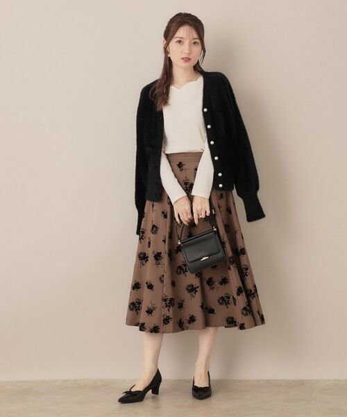 Couture Brooch / クチュールブローチ ニット・セーター | 【ふわふわ/前後2WAY】フェザーカーディトップス | 詳細21