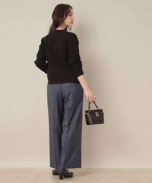 Couture Brooch / クチュールブローチ カーディガン・ボレロ | 【大人可愛い・きれいめ・通勤】ケーブルカーディガン | 詳細17