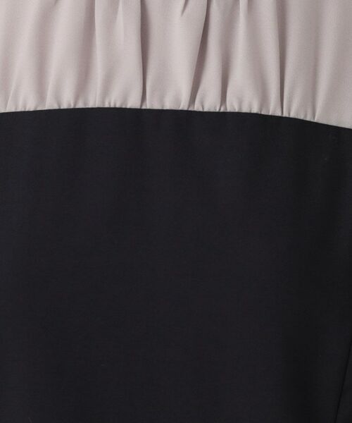 Couture Brooch / クチュールブローチ ミニ丈・ひざ丈ワンピース | 【レイヤード風・きれいめ・通勤】ドッキングベアワンピース | 詳細26