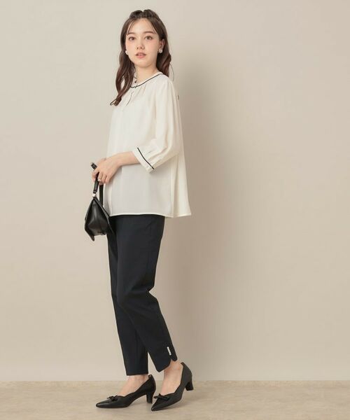 Couture Brooch / クチュールブローチ ショート・ハーフ・半端丈パンツ | ポイントパール調ハイパーストレッチパンツ | 詳細12