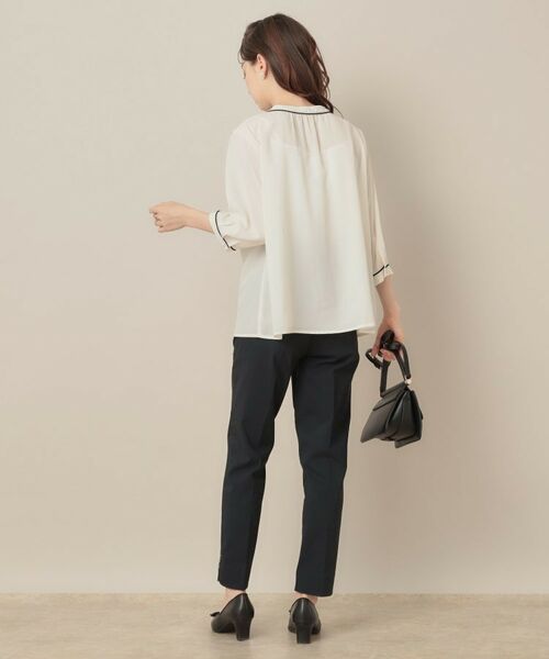 Couture Brooch / クチュールブローチ ショート・ハーフ・半端丈パンツ | ポイントパール調ハイパーストレッチパンツ | 詳細13