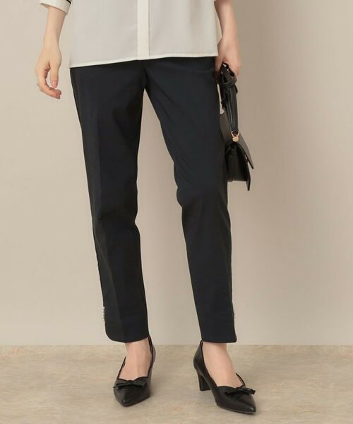 Couture Brooch / クチュールブローチ ショート・ハーフ・半端丈パンツ | ポイントパール調ハイパーストレッチパンツ | 詳細14