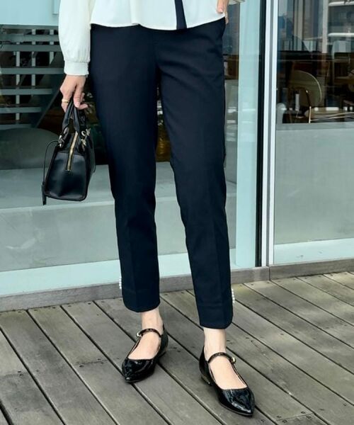 Couture Brooch / クチュールブローチ ショート・ハーフ・半端丈パンツ | ポイントパール調ハイパーストレッチパンツ | 詳細20