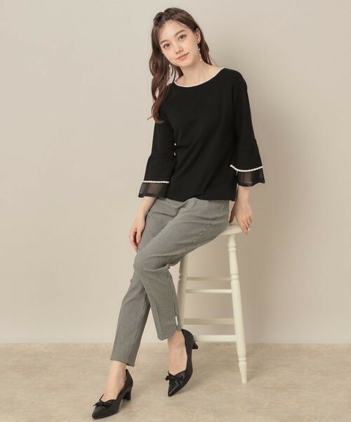 Couture Brooch / クチュールブローチ ショート・ハーフ・半端丈パンツ | ポイントパール調ハイパーストレッチパンツ | 詳細21