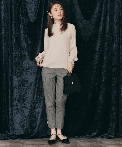 Couture Brooch / クチュールブローチ ショート・ハーフ・半端丈パンツ | ポイントパール調ハイパーストレッチパンツ | 詳細27