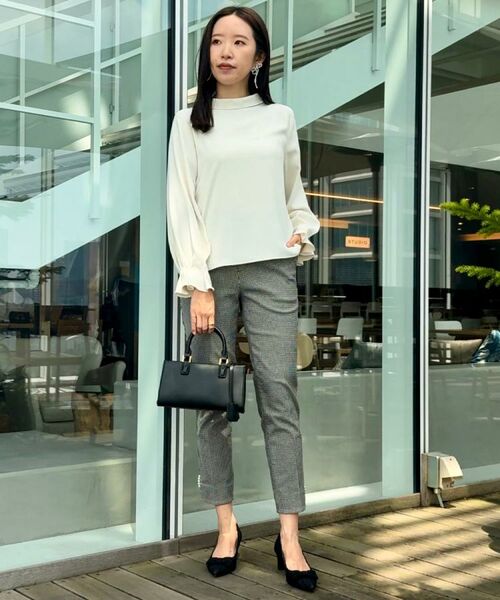 Couture Brooch / クチュールブローチ ショート・ハーフ・半端丈パンツ | ポイントパール調ハイパーストレッチパンツ | 詳細29