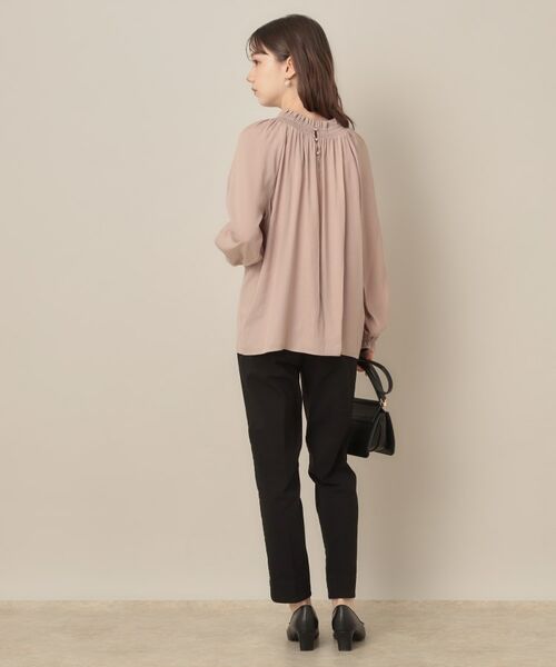 Couture Brooch / クチュールブローチ ショート・ハーフ・半端丈パンツ | ポイントパール調ハイパーストレッチパンツ | 詳細3